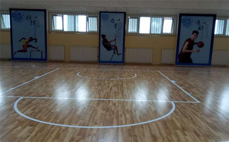 河北實木運動地板結構
