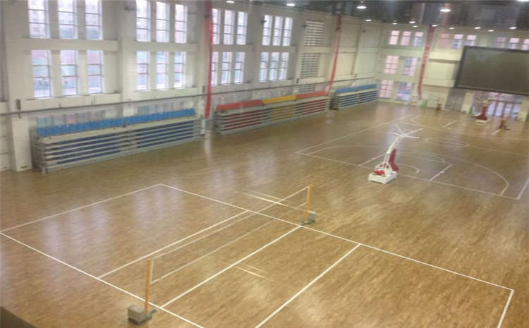 學校籃球場館木地板防潮層