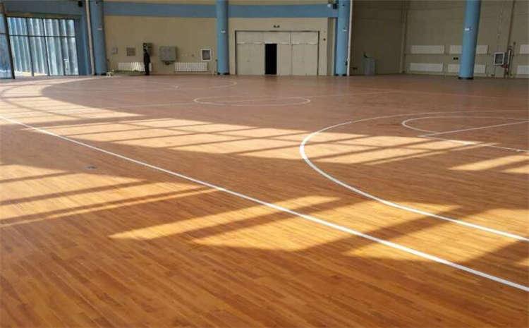 俄勒岡松體育館實木地板板式龍骨結構