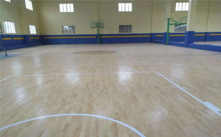 國內(nèi)籃球場地板施工技術(shù)