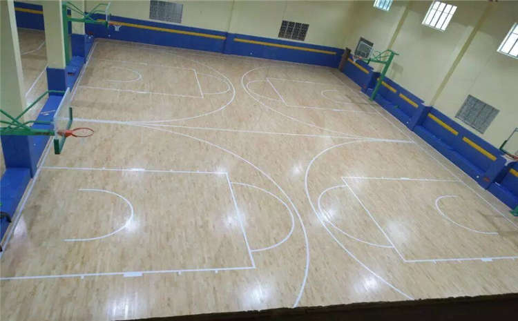 專用籃球館地板怎么維護