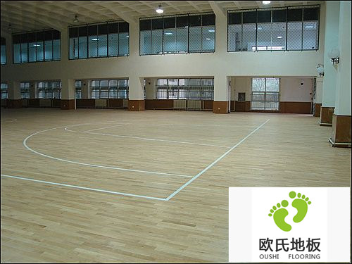 籃球木地板安裝技術(shù)同樣很重要