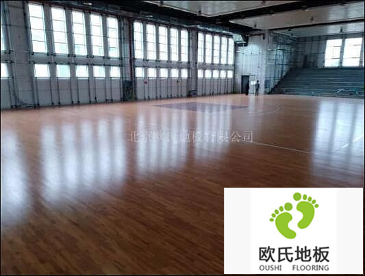 長沙市明德啟南中學體育館木地板成功案例