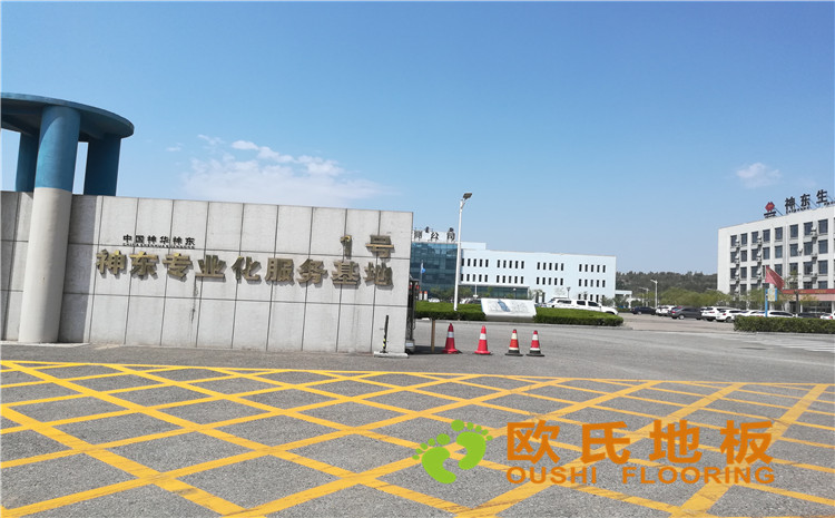 內蒙古神東專業化服務基地體育館木地板案例